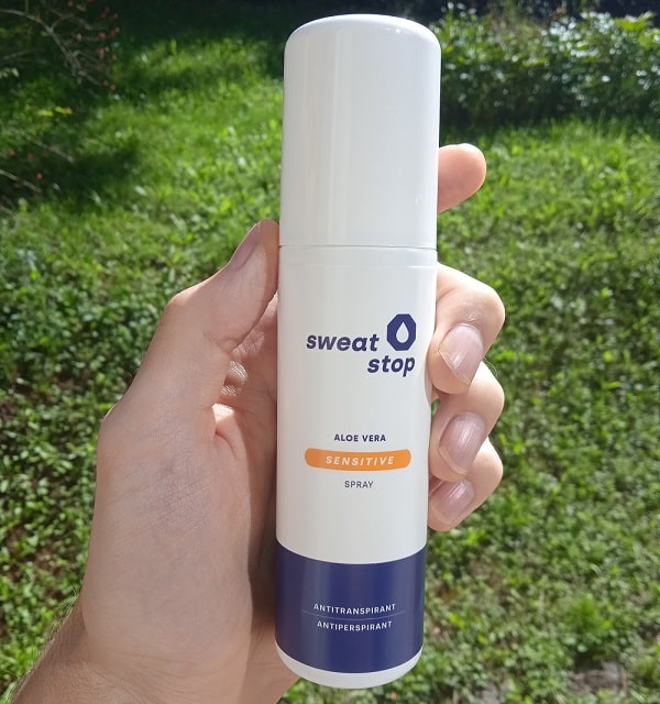 sweatstop sensitive antiperspirant sprej na citlivou pokožku proti pocení
